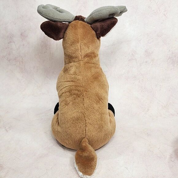 Wild Republic 12" Reindeer Plush Whitetail Deer Buck Stuffed Soft Toy Sitting - Picture 8 of 8